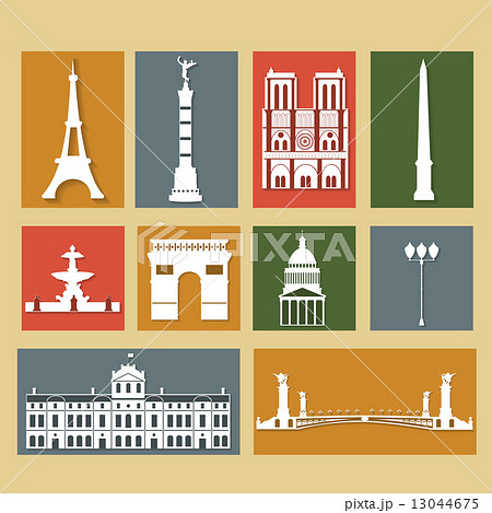 Landmarks of Paris Landmarks of Paris 13044675