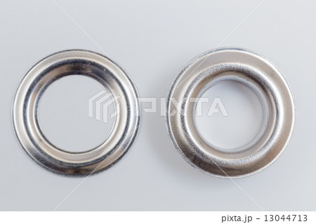 Rivets isolated on a light background as Cut Rivets isolated on a light background as Cut 13044713