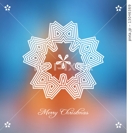 Christmas background with stylized embellishment Christmas background with stylized embellishment 13046369