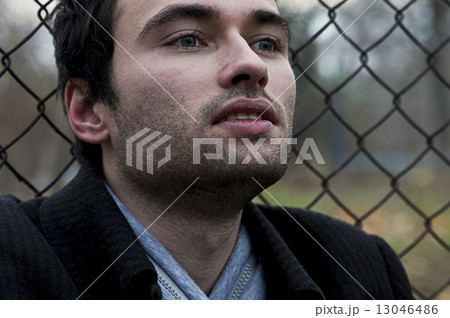 portrait of handsome man 13046486