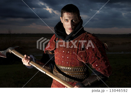 Knight holding axe Knight holding axe 13046592