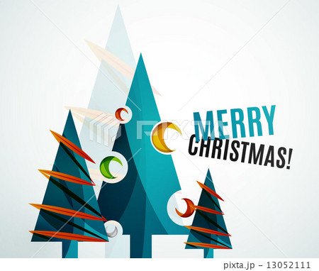 Christmas tree geometric design 13052111