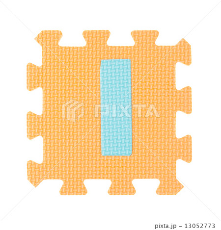 Alphabet toy piece isolated on white background 13052773