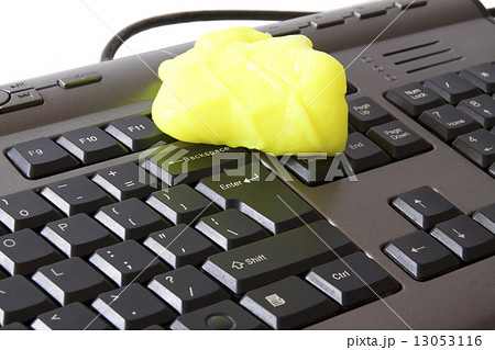 cleaning the keybord with special sponge cleaning the keybord with special sponge 13053116