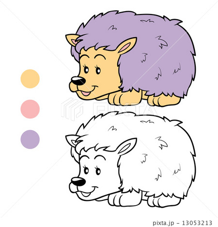 Coloring book (hedgehog) 13053213