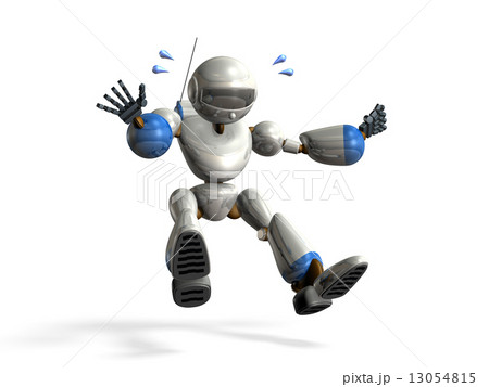 驚くロボット 驚くロボット 13054815