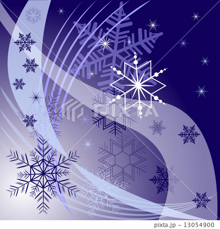 Winter background with different snowflakes 2015 Winter background with different snowflakes 2015 13054900