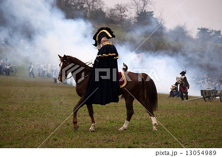 History fan in military costume, Austerlitz History fan in military costume, Austerlitz 13054989