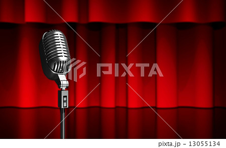 microphone on scene microphone on scene 13055134