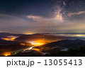 雲海夜景と天の川 13055413