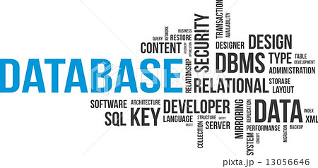 word cloud - database 13056646
