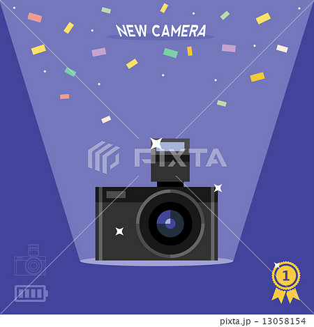 Presentation of a new photo camera. Presentation of a new photo camera. 13058154