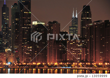 シカゴの夜景 13059999