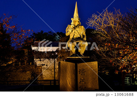 ライトアップ清正像 13061688