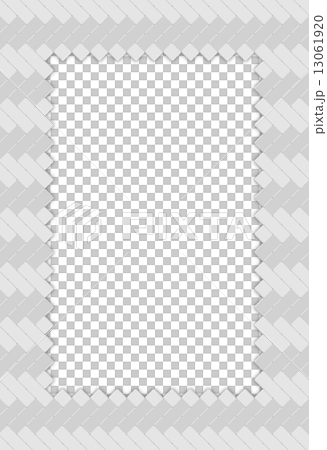 Fancy frame knife _ jagged _ light gray Fancy frame knife _ jagged _ light gray 13061920