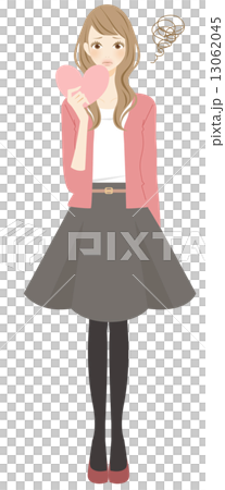 Female dissatisfaction with broken heart 13062045