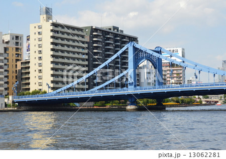 隅田川の川面から見た「清洲橋」（東京都中央区／江東区） 13062281