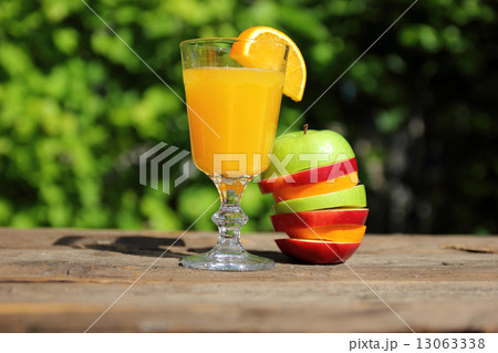 orange juice and fruit orange juice and fruit 13063338