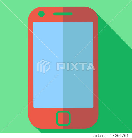 Modern flat design concept icon smart phone. Vector illustration 13066761