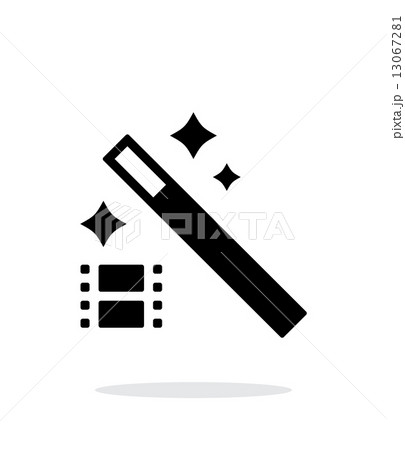 Magic video icon. Magic video icon. 13067281