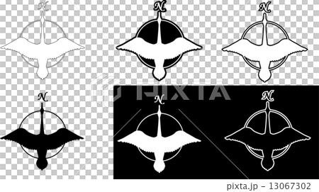 白鳥方位記号 白鳥方位記号 13067302