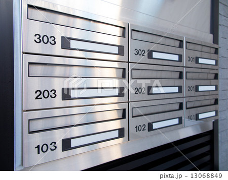 集合住宅の郵便ポスト 集合住宅の郵便ポスト 13068849