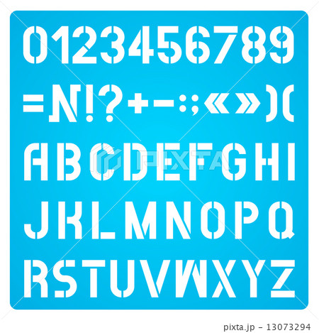 Stencil Letters And Numbers Stencil Letters And Numbers 13073294
