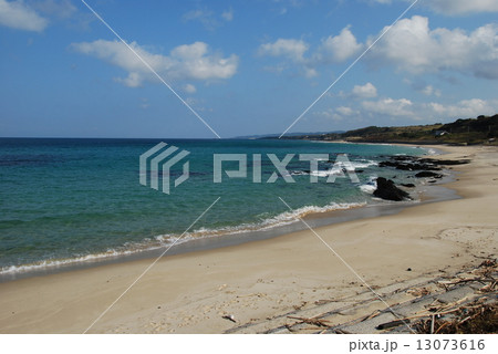 よきの海水浴場 種子島の写真素材
