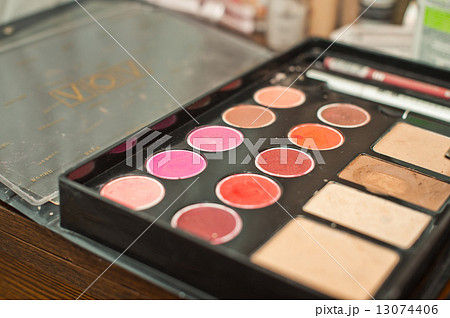Set for carrying out a make-up. Set for carrying out a make-up. 13074406