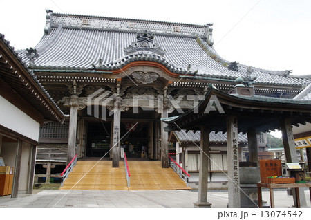 誕生寺祖師堂 千葉県鴨川市 の写真素材