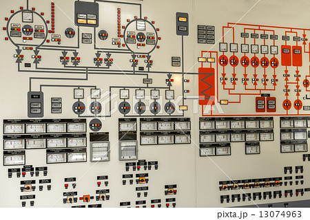 Control panel of a power plant Control panel of a power plant 13074963