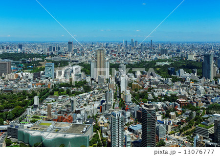 六本木ヒルズより赤坂御所方面の景観を臨む 13076777