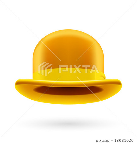 Yellow bowler hat Clearance