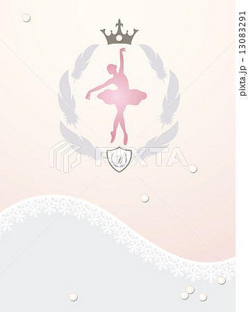 Ballerina S Greeting Cardのイラスト素材 13083291 Pixta