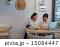 Working in the cafe 13084447