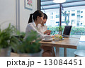Working in the cafe 13084451
