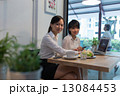 Working in the cafe 13084453