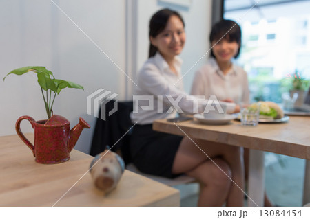 Working in the cafe 13084454