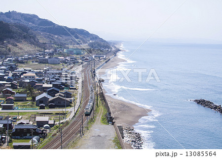 日本海と特急北越 日本海と特急北越 13085564