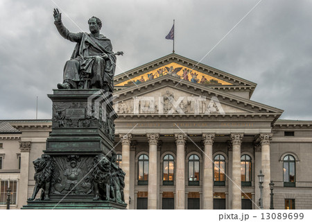 Monument Max Joseph near National Theatre Munich Monument Max Joseph near National Theatre Munich 13089699