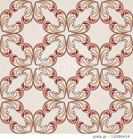Ornate floral pattern Ornate floral pattern 13090434