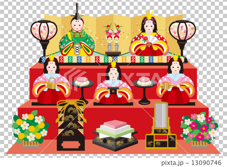 ひな人形 13090746