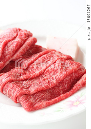霜降り牛肉 13091267