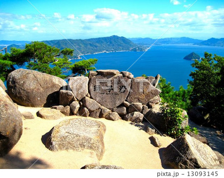 宮島　弥山（みせん）からの眺望 13093145