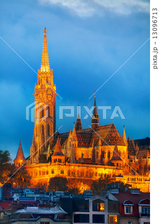 Matthias church in Budapest, Hungary 13096713