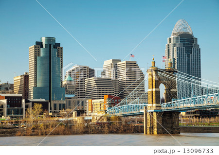 Cincinnati downtown overview Cincinnati downtown overview 13096733