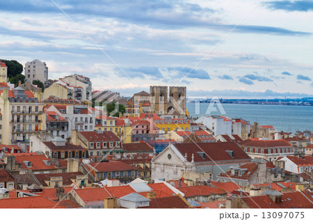 skyline of  Lisbon, Portugal 13097075
