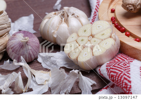 fresh spices on a desk 13097147
