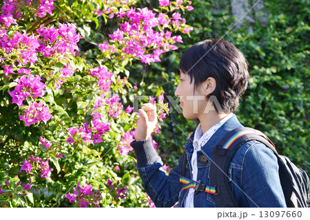 長崎　観光イメージ　　女性 13097660