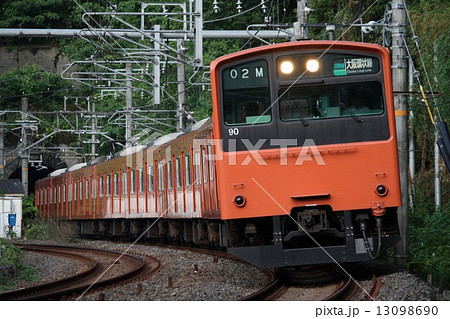 大和路線直通の大阪環状線201系の写真素材 [13098690] - PIXTA